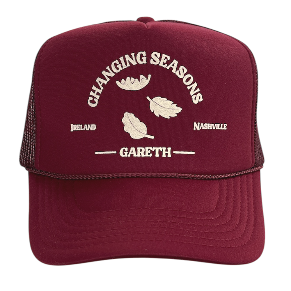 Changing Season Maroon Trucker Hat