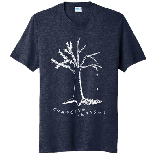 Heather Navy Changing Seasons Tee