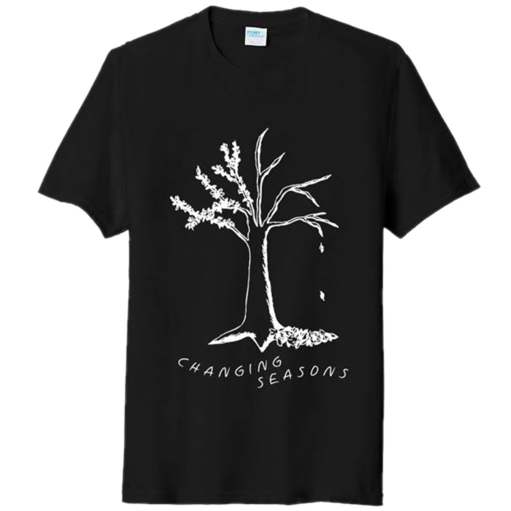 Black Changing Seasons Tee