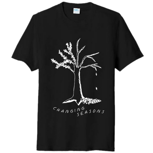 Black Changing Seasons Tee