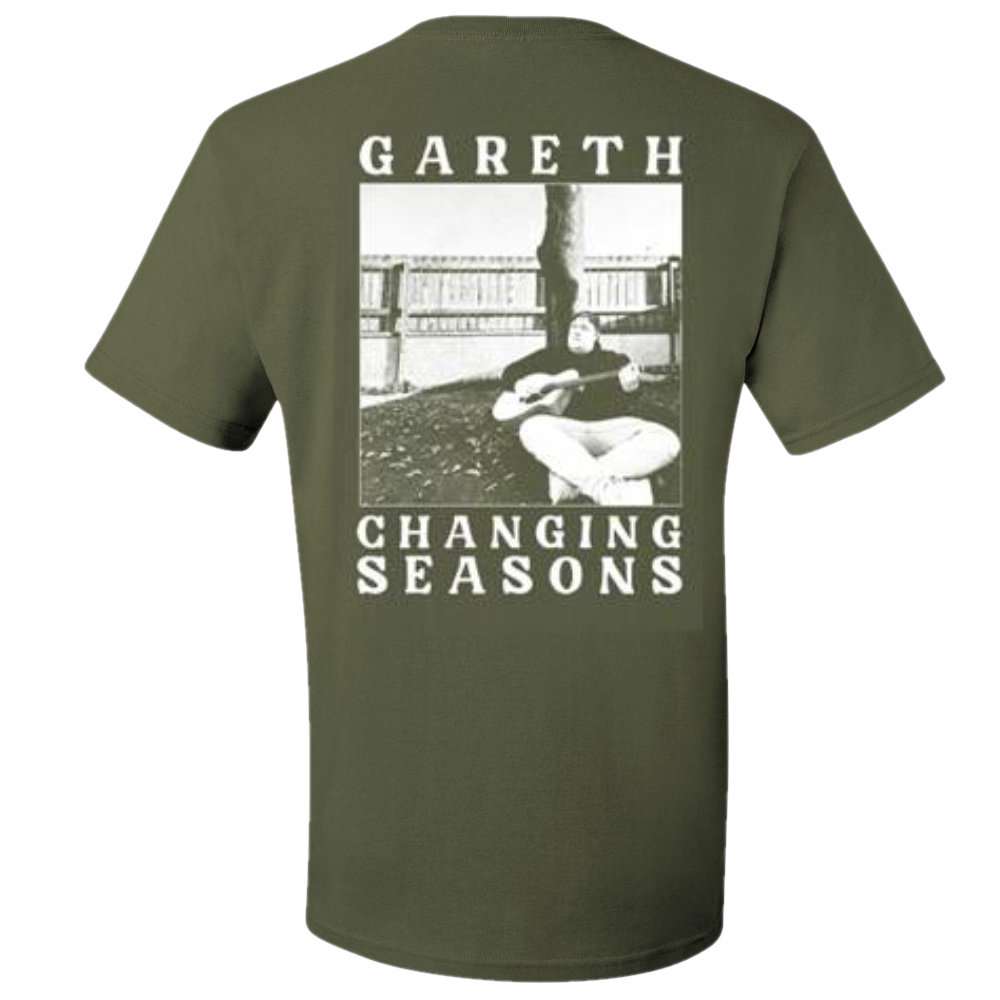 Military Green Changing Seasons Tee